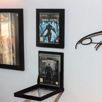 Khung Trưng Bày QuickFlip – Giá Treo Tường Cho Đĩa Game PlayStation & Xbox