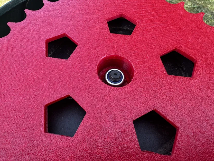 Bánh xe hỗ trợ độ bám cho robot cắt cỏ Parkside PMRDA 20-Li B2 - Image 3