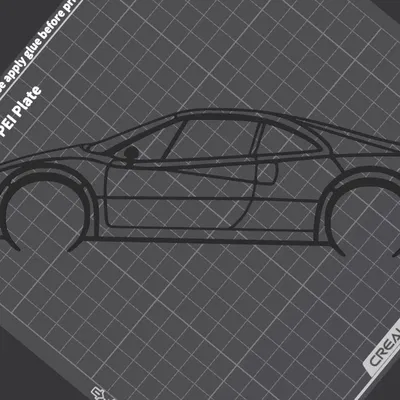Mô hình treo tường Ferrari F40 - Tác phẩm nghệ thuật 3D cho tín đồ xe hơi
