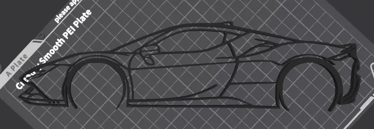 Mô hình trang trí tường Ferrari SF-90 Stradale cực đẹp - Image 2