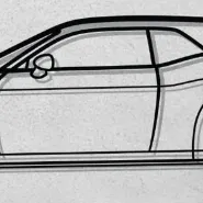 Mô hình trang trí tường Dodge Challenger SRT Hellcat (Wall Art)