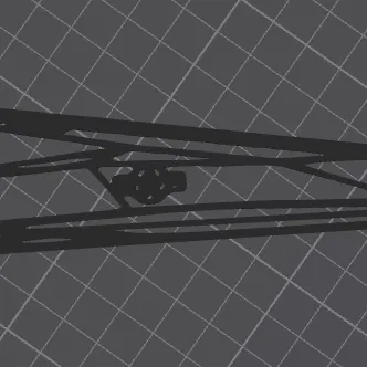 Mô hình trang trí tường máy bay tiêm kích F-117 Nighthawk