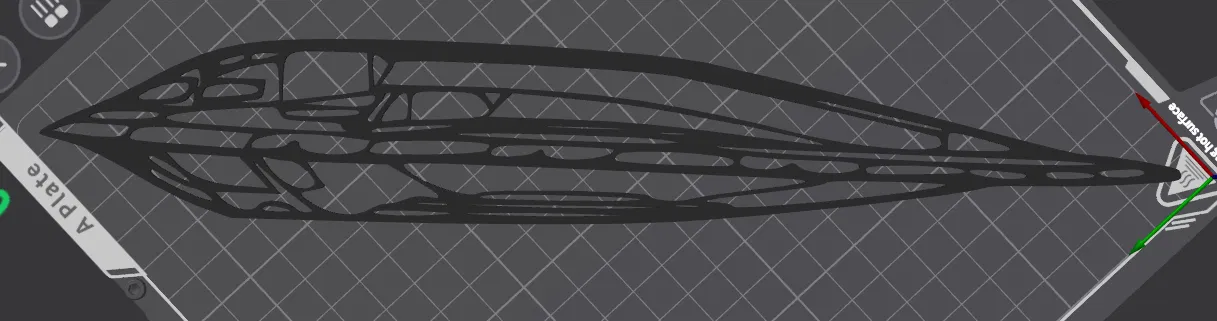 Mô hình trang trí tường B-2 Spirit Stealth Bomber in 3D - Image 2