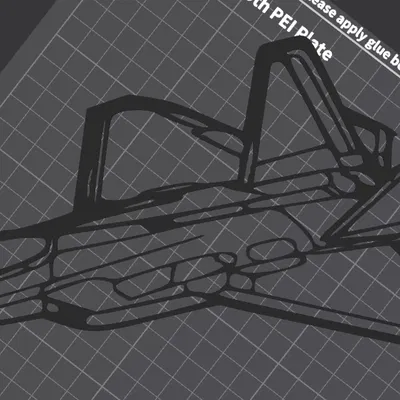 Mô hình trang trí tường máy bay tiêm kích F-22 Raptor in 3D