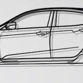 Mô hình trang trí tường Honda Civic Type R FK8 cực chất cho tín đồ xe hơi