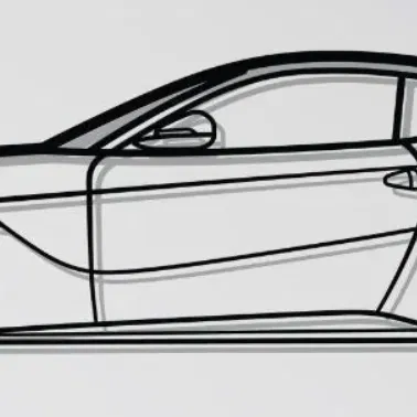 Mô hình trang trí tường Ferrari F-12 Berlinetta (Wall Art 3D)