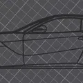 Mô hình trang trí tường Ferrari F-12 Berlinetta (Wall Art 3D) - Thumbnail 2