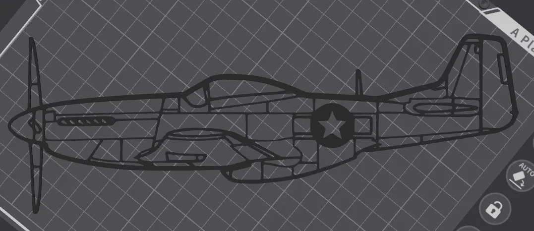 Mô hình treo tường P-51 Mustang thiết kế độc đáo cho dân mê máy bay - Image 2