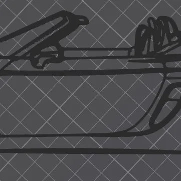 Mô hình treo tường trang trí xe Porsche Boxster 987 độc đáo