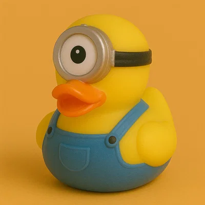 Mô hình Minions Duck 3D - Đồ trang trí sáng tạo và độc đáo