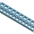 MiniRack 10-inch Blank Keystone Patch Panel - Thumbnail 2