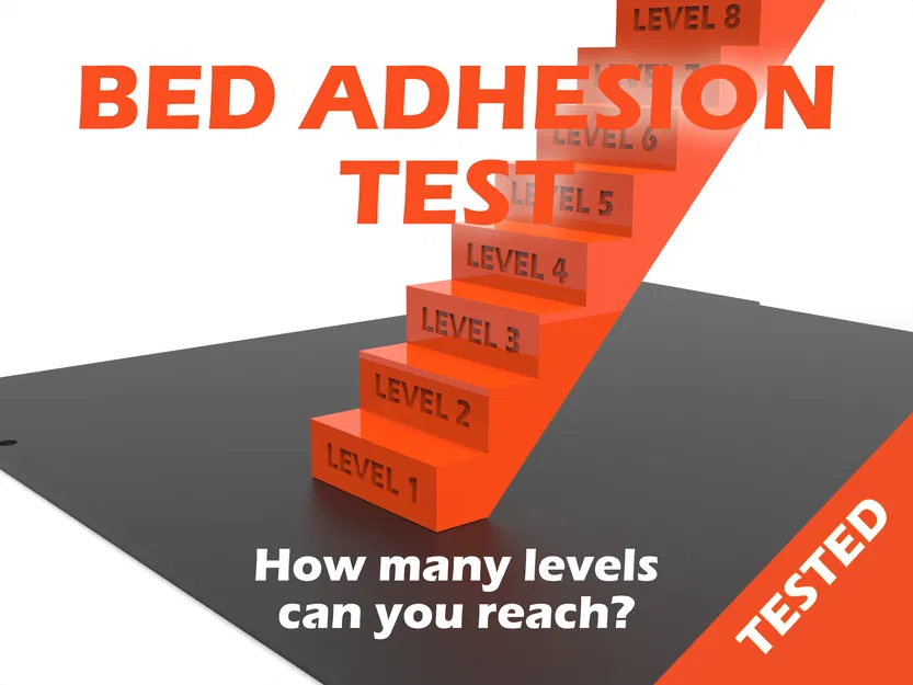 Mô hình kiểm tra độ bám dính bàn in 3D Bed Adhesion Test - Image 1