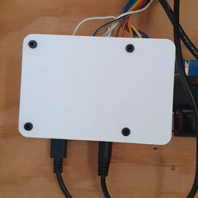 Vỏ bảo vệ cho Raspberry Pi 4 Model B kèm Waveshare UPS hat