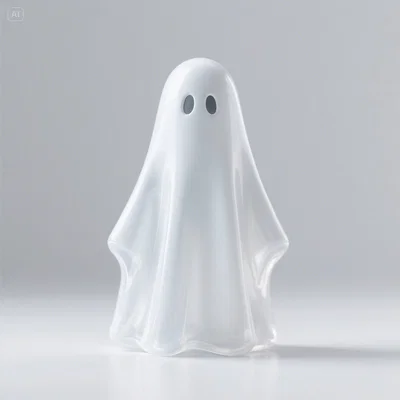 Mô hình trang trí con ma (Ghost) siêu dễ thương cho Halloween
