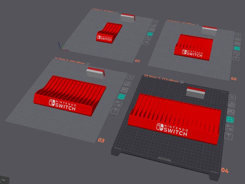 Giá Đựng Băng Nintendo Switch (Các phiên bản 5, 10, 15, 20 khe) - Image 1