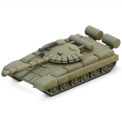 Down Range - Mô hình xe tăng T-80B/U