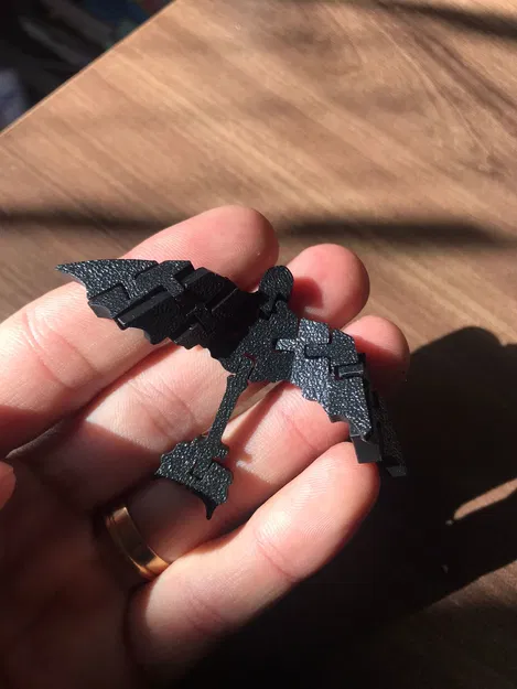 Mô hình khớp nối Night Dragon – In trực tiếp không cần support - Image 1