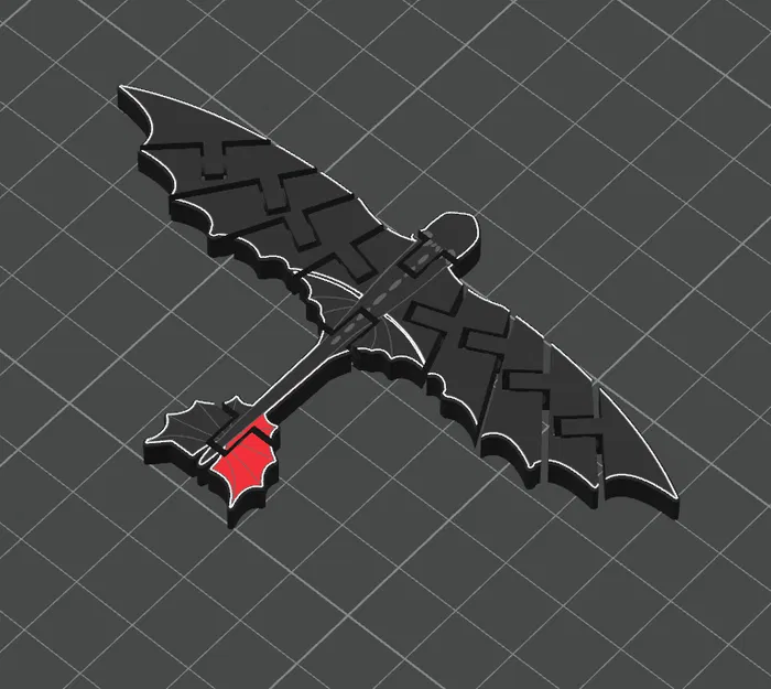 Mô hình khớp nối Night Dragon – In trực tiếp không cần support - Image 2