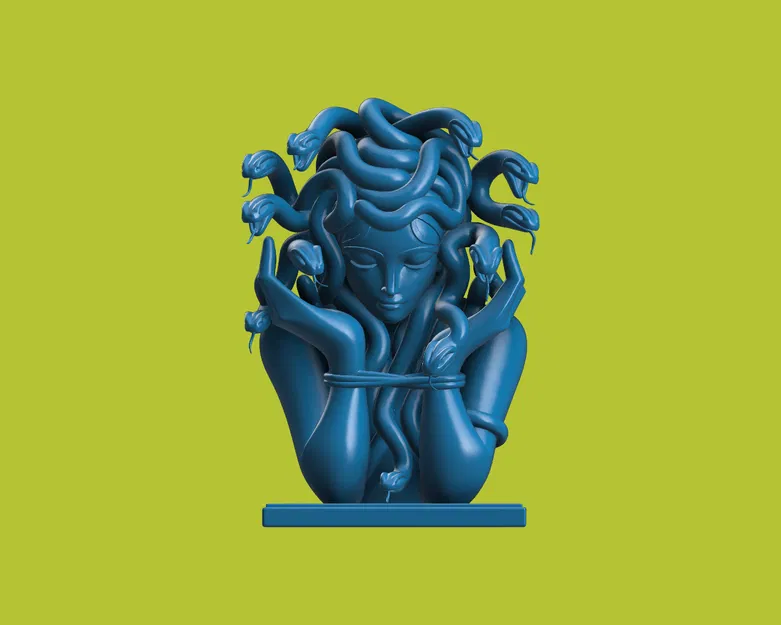 Tượng Bán Thân Medusa - Image 2