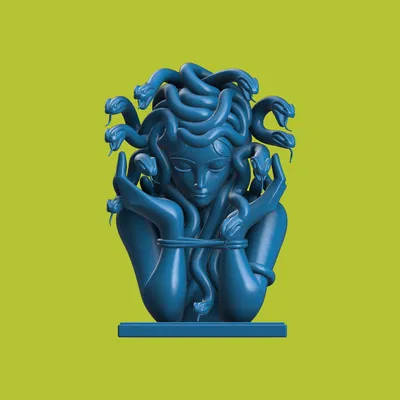 Tượng Bán Thân Medusa