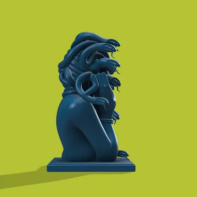 Tượng Bán Thân Medusa