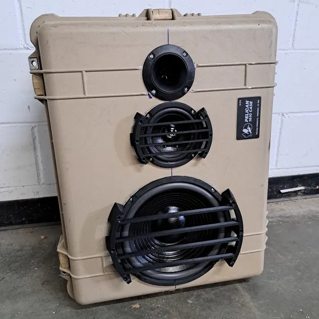 Lưới bảo vệ loa phong cách thanh chắn tùy biến - Image 2