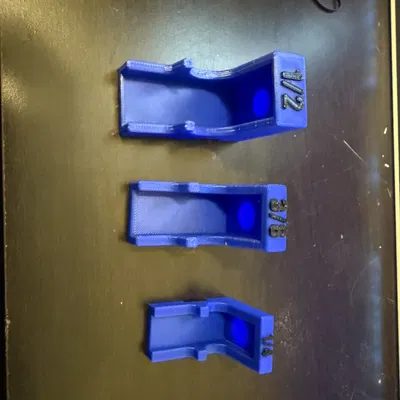 Bộ giá treo cờ lê mô-đun có đánh số in 3D siêu gọn gàng