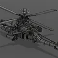 Mô hình trực thăng AH-64D Apache Longbow tỉ lệ 1:50 - Thumbnail 2