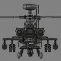 Mô hình trực thăng AH-64D Apache Longbow tỉ lệ 1:50 - Thumbnail 3