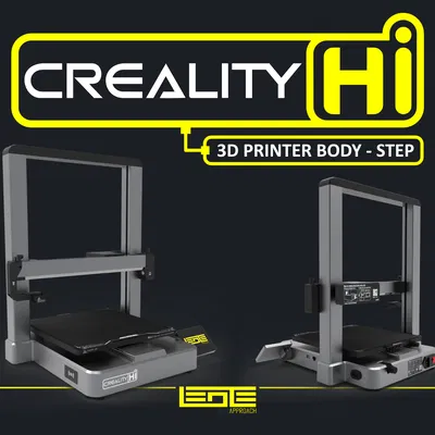 Mô hình 3D khung máy in Creality HI (định dạng STEP và STL)