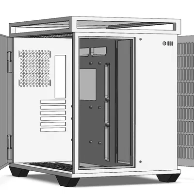Vỏ case PC - Thiết kế từ thời tập tành SolidWorks