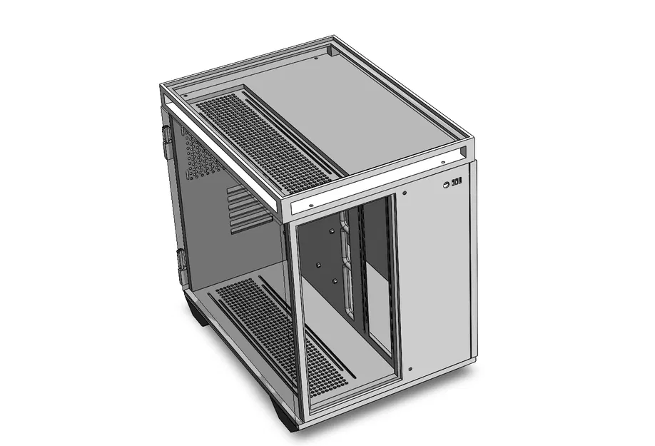 Vỏ case PC - Thiết kế từ thời tập tành SolidWorks - Image 2