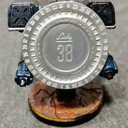 Mô hình Platinum Chip 3D - Biểu tượng từ Fallout New Vegas