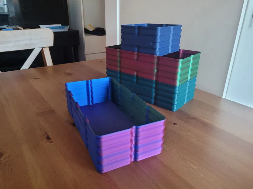 Hộp Đựng Xếp Chồng Được (Vase Mode) - Dáng Dài - Phiên Bản 2 - Image 4