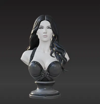 Mô hình tượng bán thân Yennefer - The Witcher (7cm) - Image 1