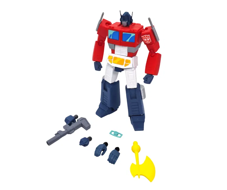 Transformers Devastation Optimus Prime V2 (Mô hình khớp cử động) - Image 12