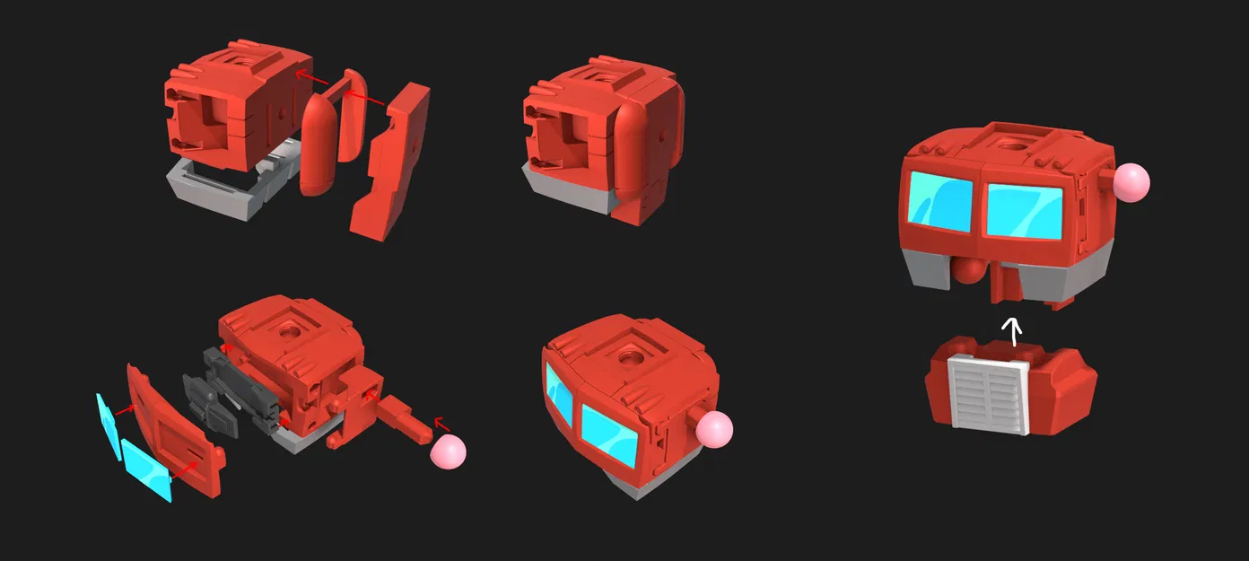 Transformers Devastation Optimus Prime V2 (Mô hình khớp cử động) - Image 15