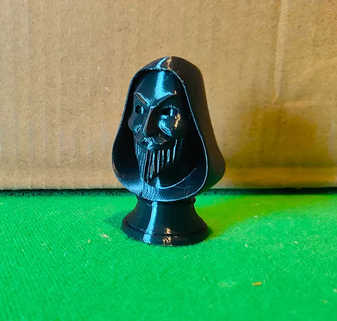 Mô hình tượng bán thân V for Vendetta 12cm in 3D cực chất - Image 2