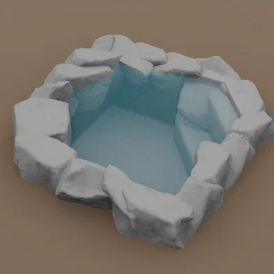 Frog Pool Rock – Hồ nước đá tự nhiên cho Terrarium