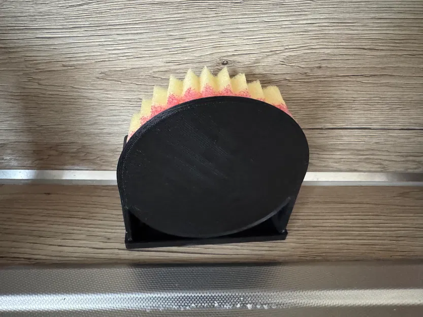 Giá đỡ/Kệ phơi miếng rửa chén Scrub Daddy/Scrub Mommy kèm khay hứng nước - Image 4