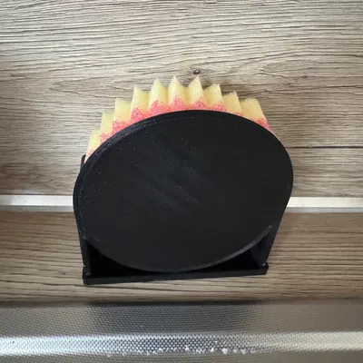 Giá đỡ/Kệ phơi miếng rửa chén Scrub Daddy/Scrub Mommy kèm khay hứng nước