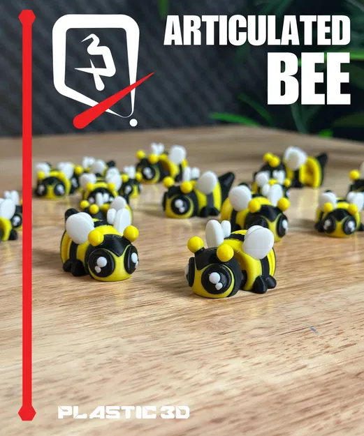 Chú ong cử động Articulated Bee siêu đáng yêu - Image 1