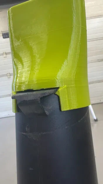 Đầu phun cho máy thổi lá Ryobi 18V không chổi than kèm giá treo tường - Image 5