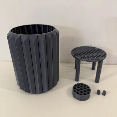 Bình cắm hoa phong cách LEGO