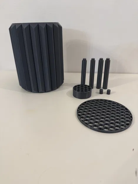 Bình cắm hoa phong cách LEGO - Image 3