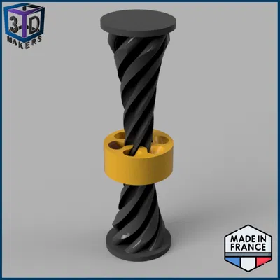 Đồ chơi xoay Spiral Fidget – Spinner DIY vui nhộn và thư giãn