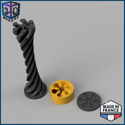 Đồ chơi xoay Spiral Fidget – Spinner DIY vui nhộn và thư giãn