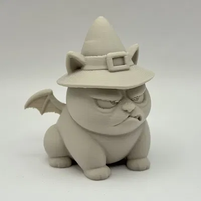 Chú Mèo Halloween Mập Ú Phụng Phịu