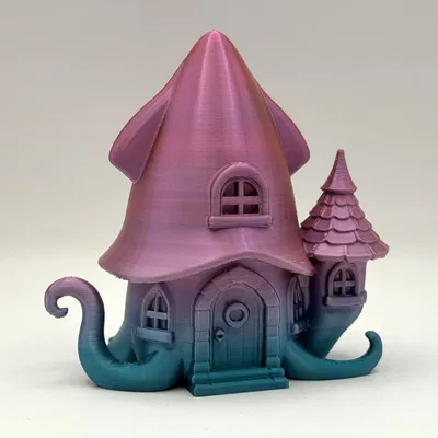 Squid Fairy House - Ngôi nhà tiên mực ma thuật