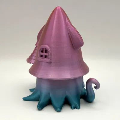 Squid Fairy House - Ngôi nhà tiên mực ma thuật